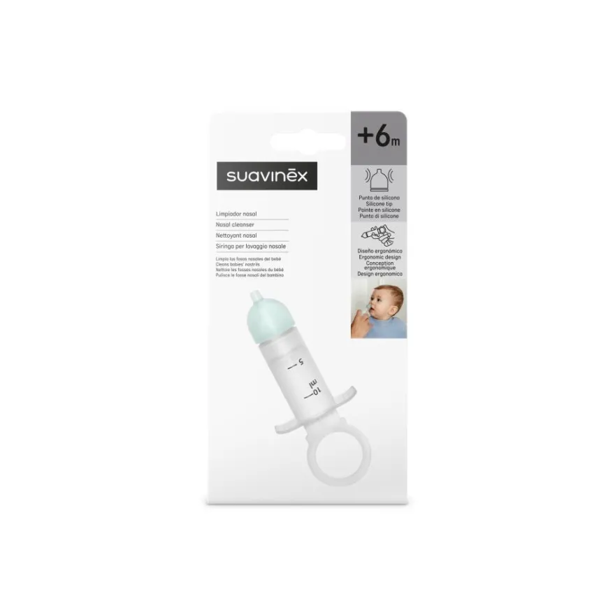 Suavinex Limpiador Nasal Punta Silicona 1un