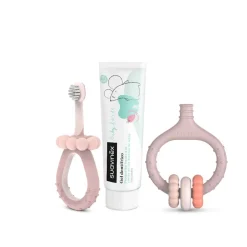 Suavinex Mi Primer Set Cuidado Dental +0M Rosa
