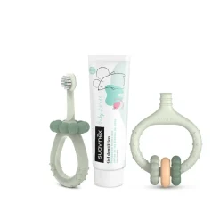 Suavinex Mi Primer Set Cuidado Dental +0M Verde