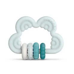 SUAVINEX Mordedor Didáctico de Silicona +6m Nube Azul Etapa 3