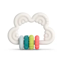 SUAVINEX Mordedor Didáctico de Silicona +6m Nube Colorines Etapa 3