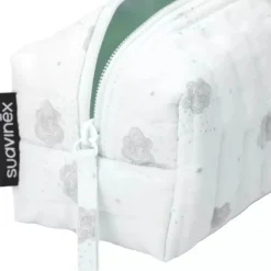 SUAVINEX Neceser de Viaje de Tela Azul Baby Care Essentials Set