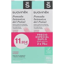 SUAVINEX Pomada Intensiva Pañal DUPLO 2x75ml