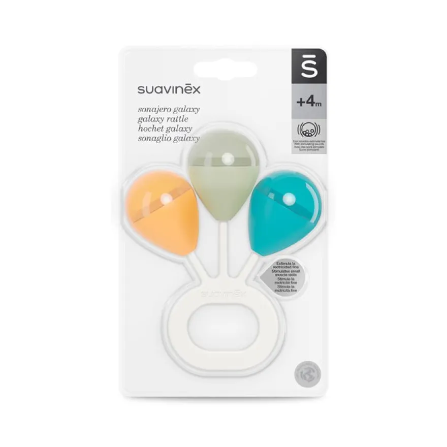 SUAVINEX Sonajero Galaxy Verde