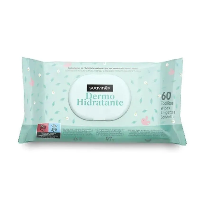 SUAVINEX Toallitas Dermo Hidratantes 60 uds