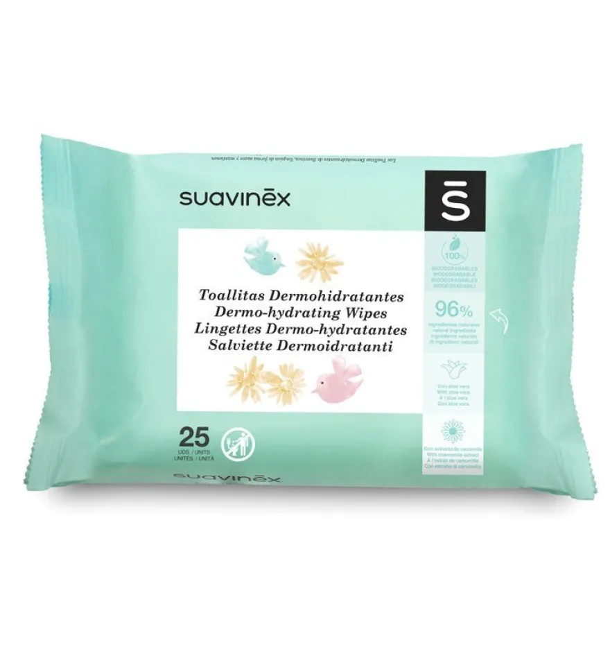 SUAVINEX Toallitas 25 Unidades