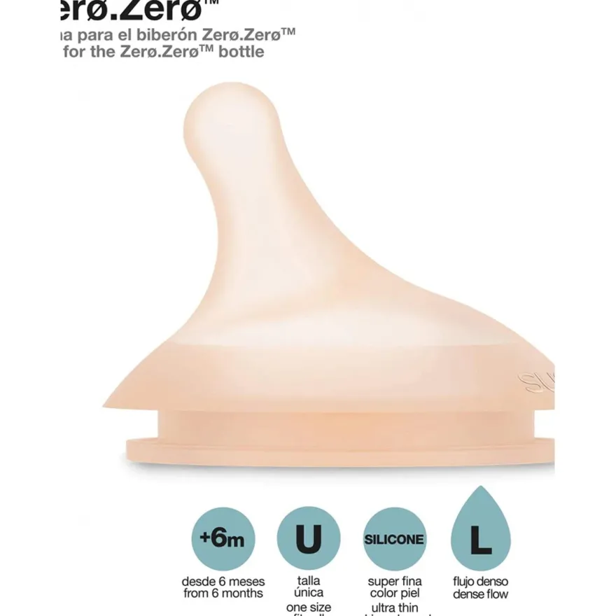 Suavinex Zero Zero Tetina Anticólico Silicona L Fair 2un
