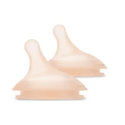 SUAVINEX Zero Zero Tetina Flujo Adaptable Silicona Tono Fair +0m 2 unidades