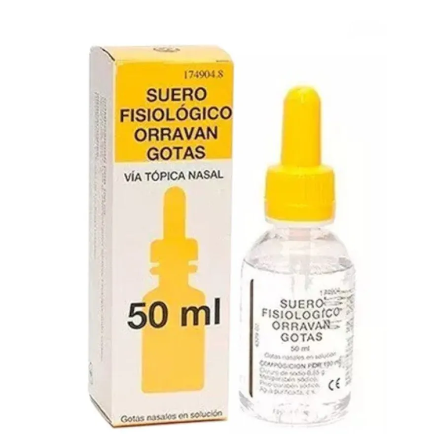 Suero Fisiológico Orravan Gotas 50ml