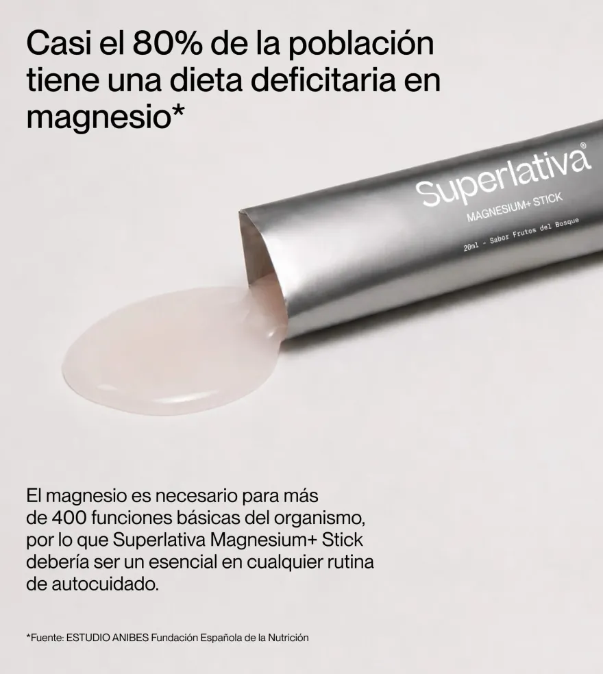 Superlativa Magnesium+ Stick 15 sobres