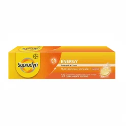 Supradyn Energy Multivitamínico 15 Comprimidos Efervescentes