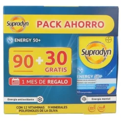 Supradyn Energy 50+ Promo 90+30 comprimidos