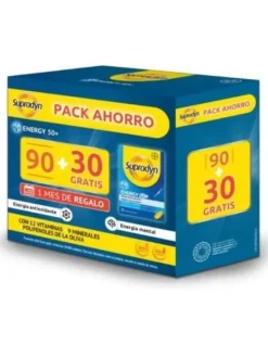 Supradyn Energy 50+ Promo 90+30 comprimidos