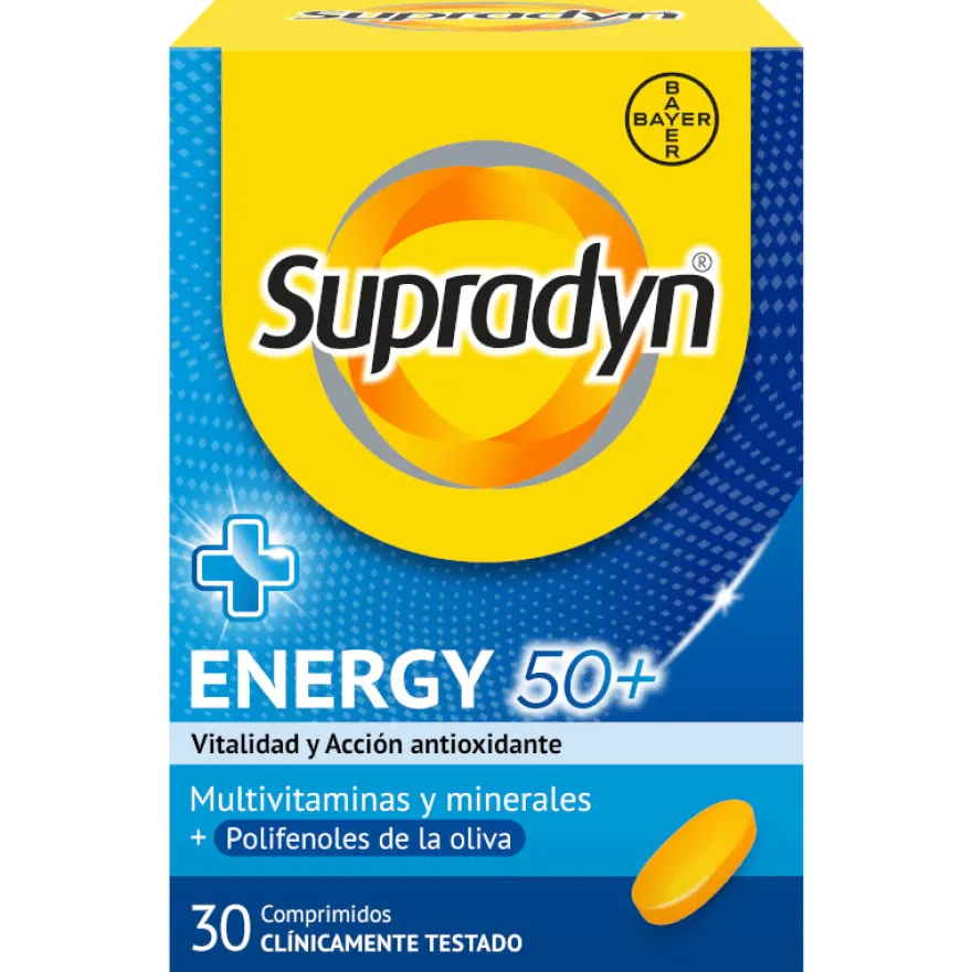 SUPRADYN Energy 50+ Vitaminas Adultos 30 comprimidos