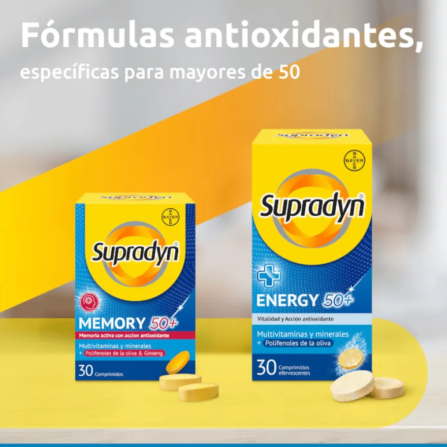 SUPRADYN Memoria 50+ 30 Comprimidos
