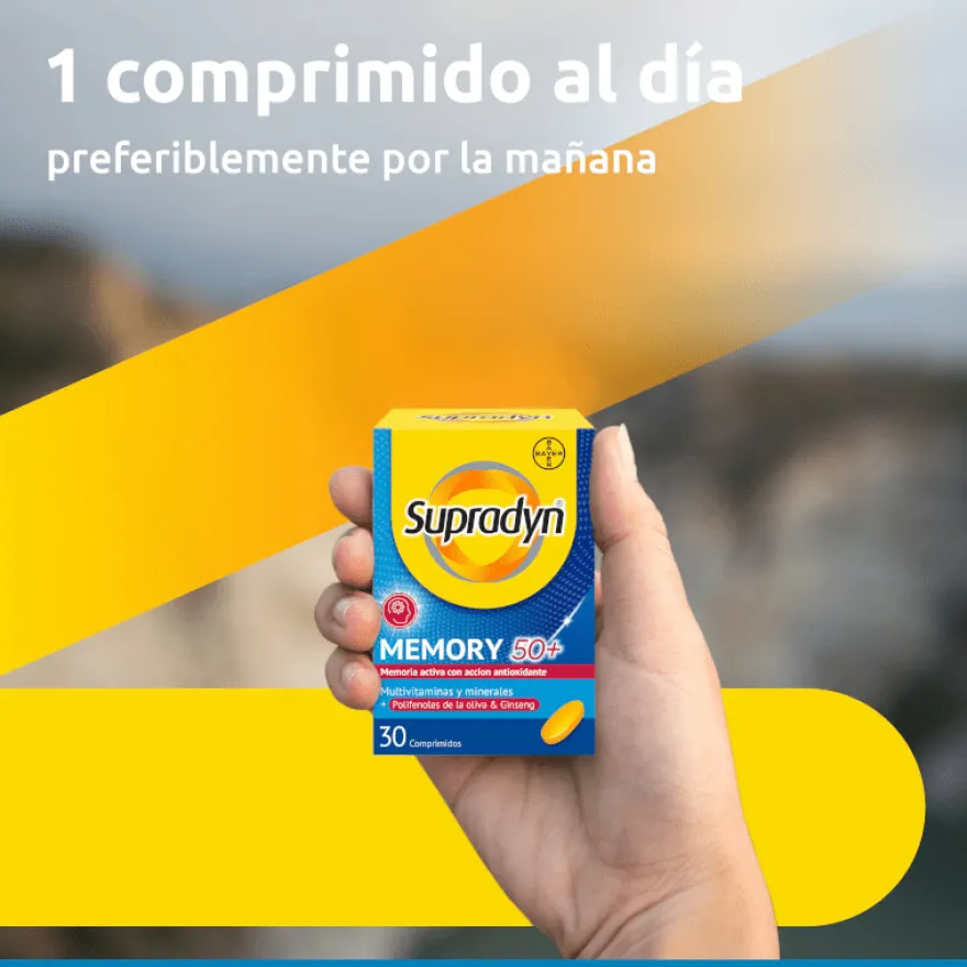 SUPRADYN Memoria 50+ 30 Comprimidos