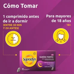 SUPRADYN Sueño Forte 30 Comprimidos