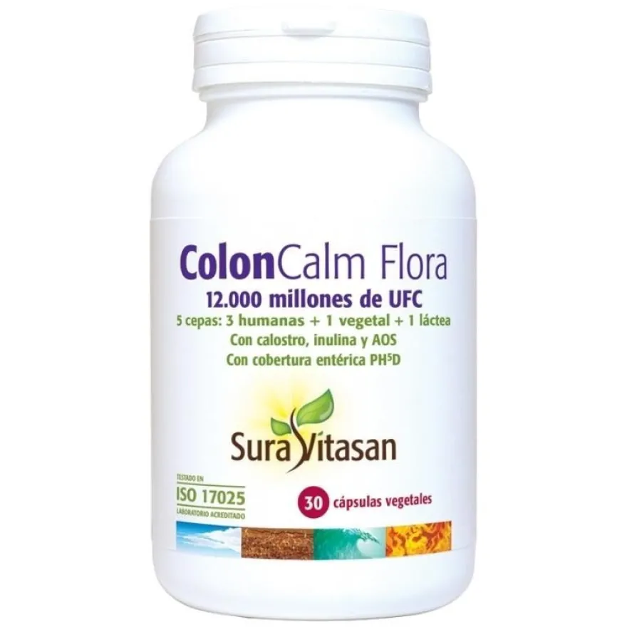Sura Vitasan Colon Calm Flora 30 Cápsulas