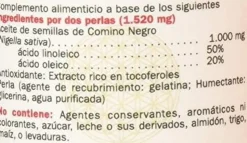 Sura Vitasan Comino Negro 60 Perlas