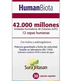 Sura Vitasan Human Biota 30 Cápsulas