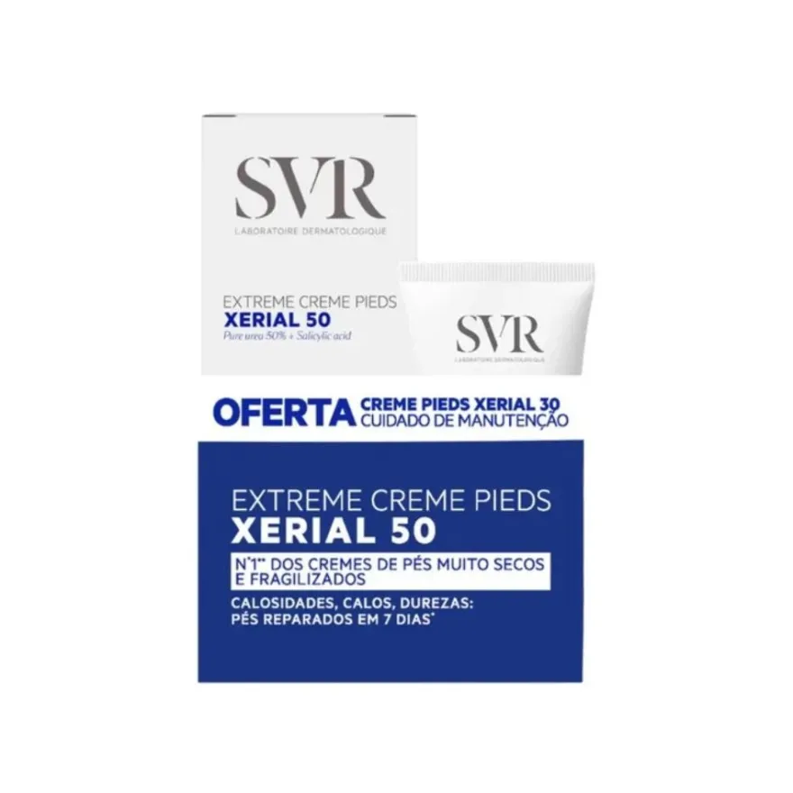 SVR Pack Crema Pies Xerial 50 50 ml + Xerial 30 50 ml