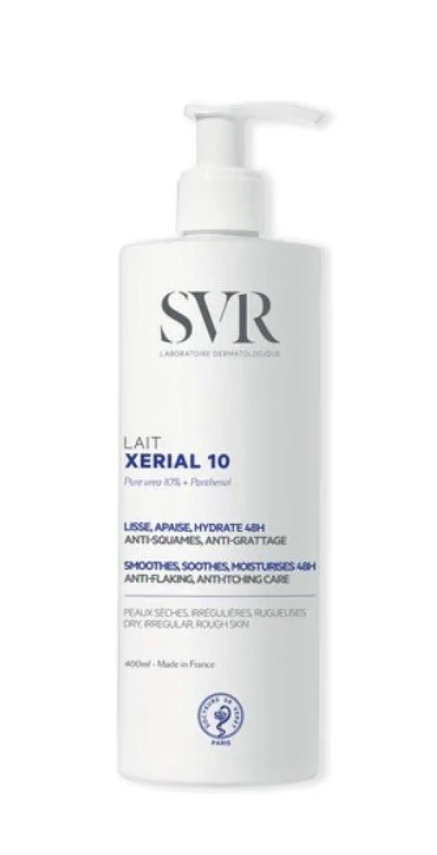 SVR Xerial 10 Lait Corps 400 ml
