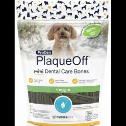 Swedencare PlaqueOff Dental Bones Mini Veggie 340g