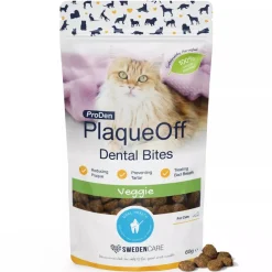 Swedencare PlaqueOff Dental Croq Snacks para Gatos 60g