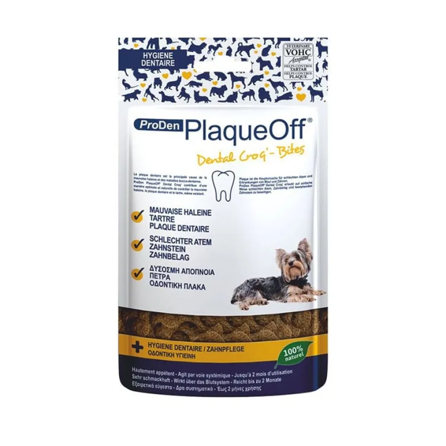Swedencare PlaqueOff Dental Croq Complemento Alimenticio 60g