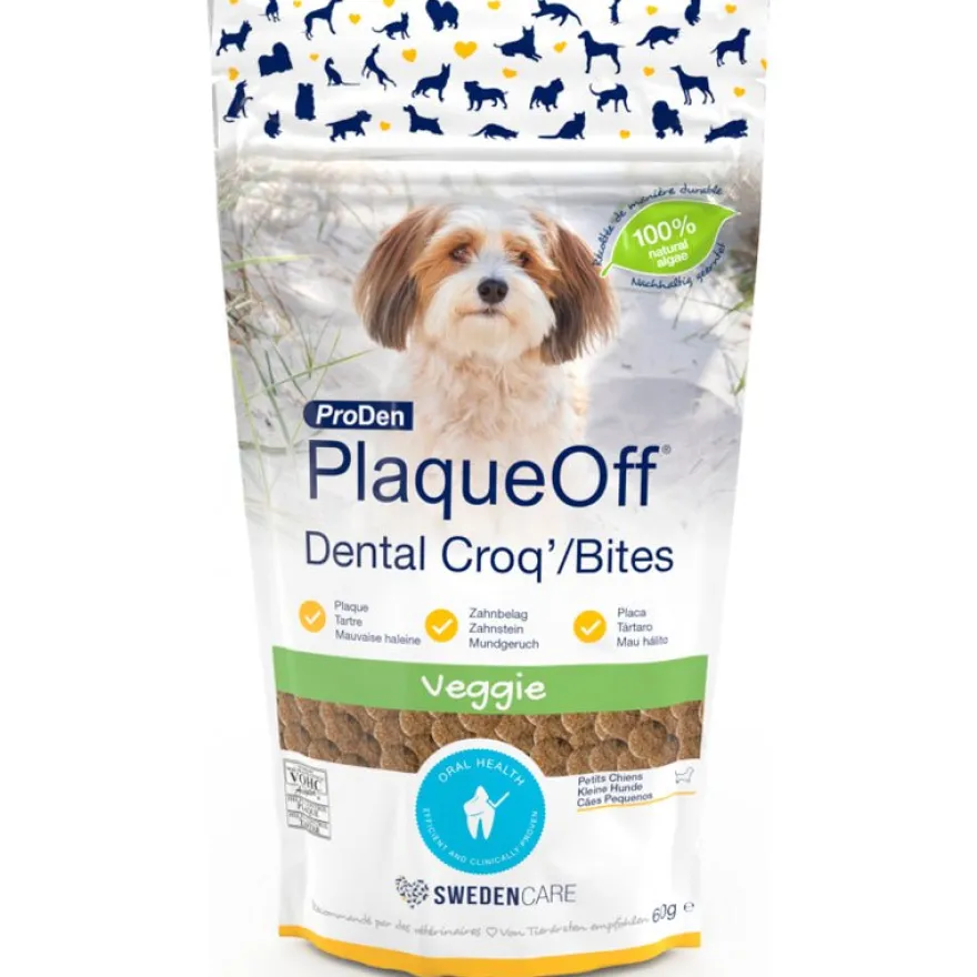 Swedencare PlaqueOff Dental Croq Complemento Alimenticio 60g