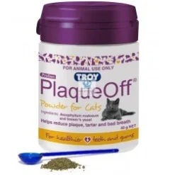 Swedencare PlaqueOff Gato Complemento Alimenticio en Polvo 40g