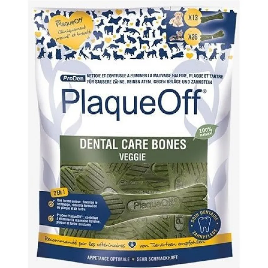 Swedencare PlaqueOff Huesos Veggie Perro 13 ud