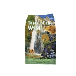 Taste Feline Adult Rocky Mountain Venado Salmon Comida Seca 2Kg