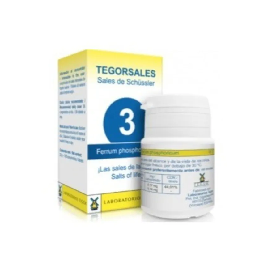 Tegor Tegorsales 3 Fosfato de Hierro 350 Comprimidos