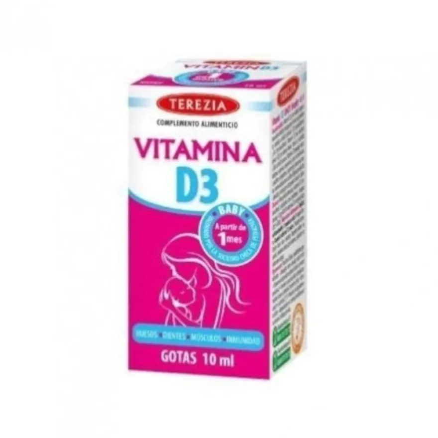 Terezia Vitamina D3 Gotas 10 ml
