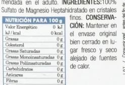 Terpenic Sal Epsom 1 kg