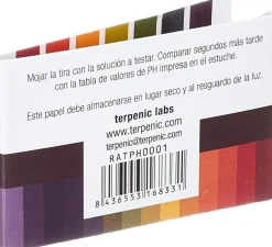 Terpenic Tiras pH 1-14 80 Unidades