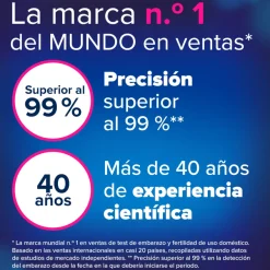 Test Embarazo Analógico Detección Temprana Clearblue 2 Uds