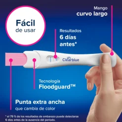Test Embarazo Analógico Detección Temprana Clearblue 2 Uds