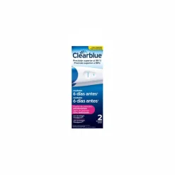 Test Embarazo Analógico Detección Rápida Clearblue 2 unidades