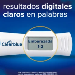 Test Embarazo Digital con Indicador de Semanas Clearblue 1 Prueba