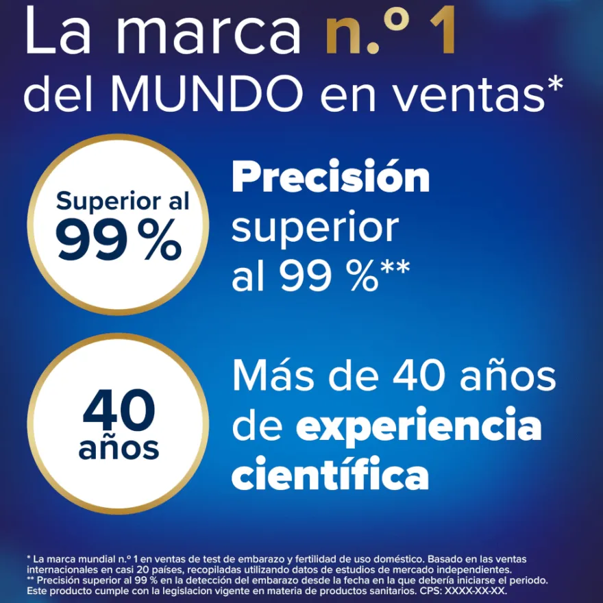 Test Embarazo Digital con Indicador de Semanas Clearblue 1 Prueba