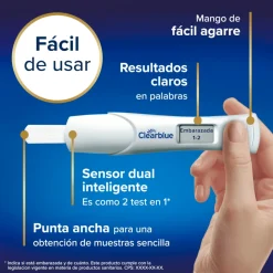Test Embarazo Digital con Indicador de Semanas Clearblue 1 Prueba