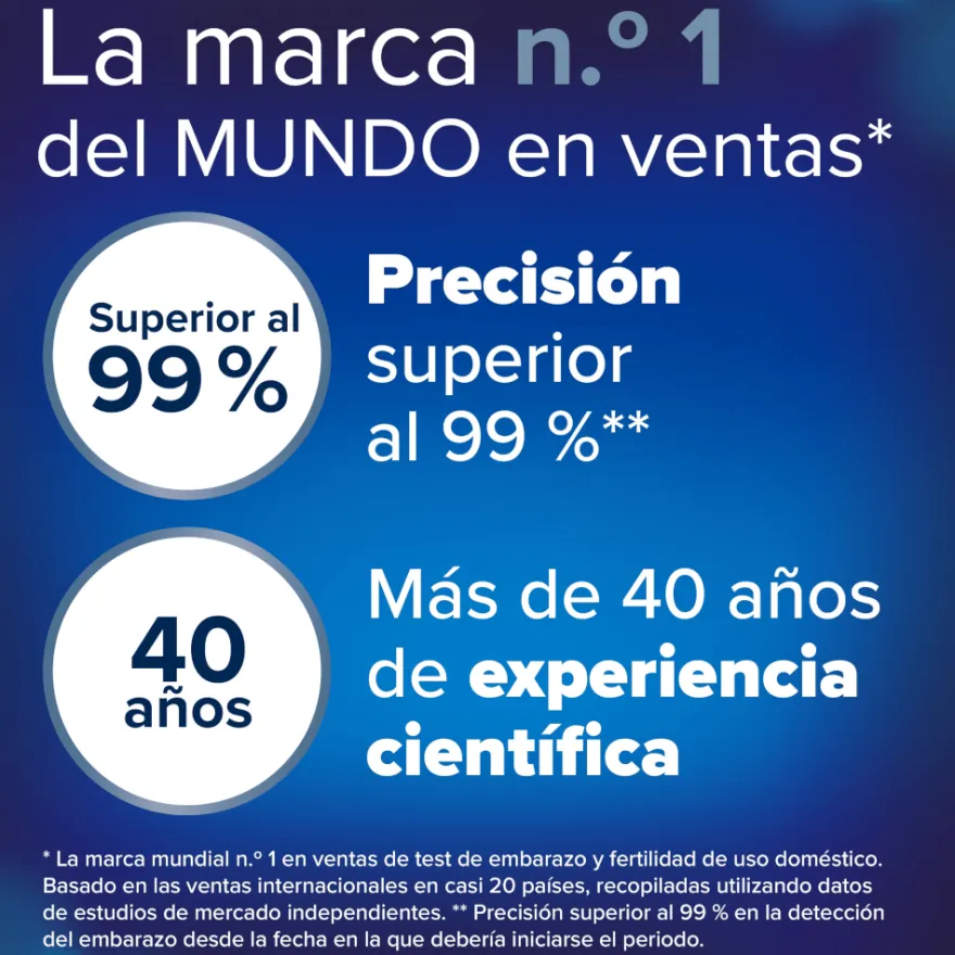 Test Embarazo Digital Detección Temprana Clearblue 1 unidad