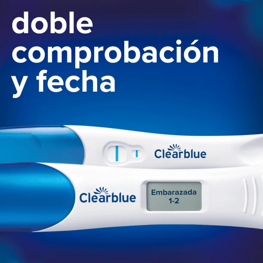 Test Embarazo Pack Digital Semanas + Analógico Detección Temprana Clearblue