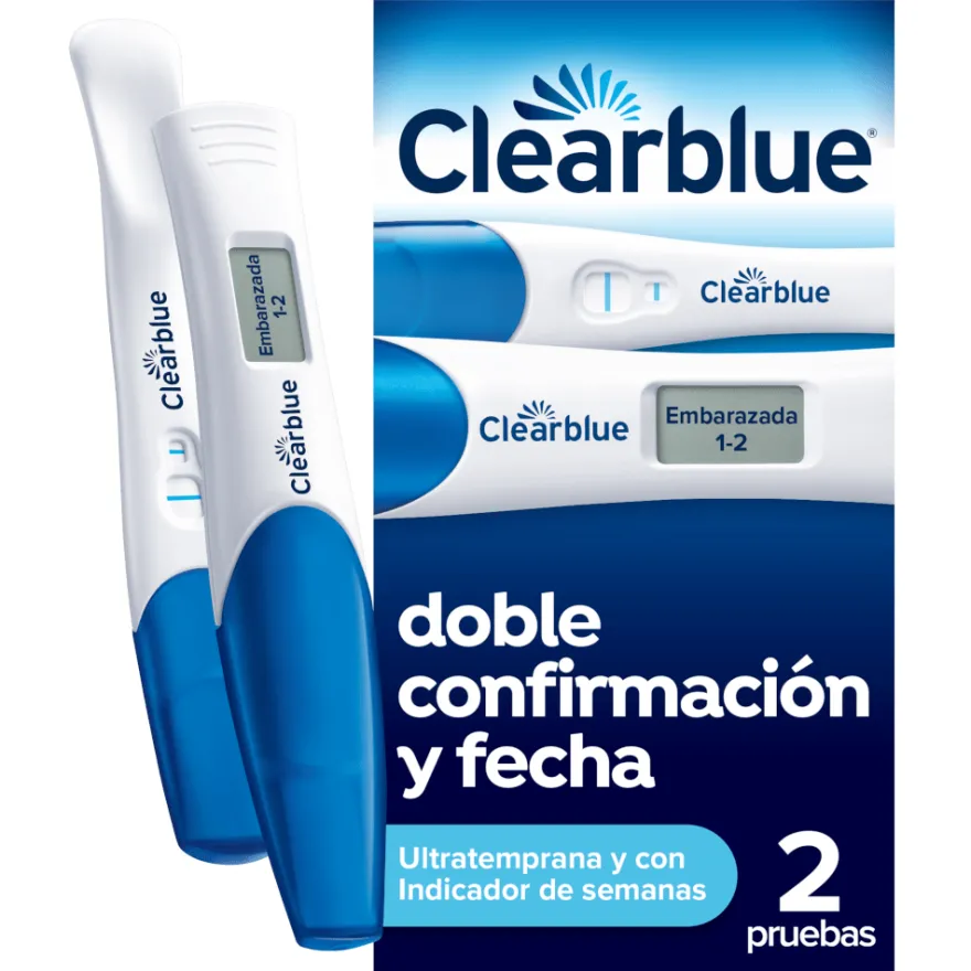 Test Embarazo Pack Digital Semanas + Analógico Detección Temprana Clearblue