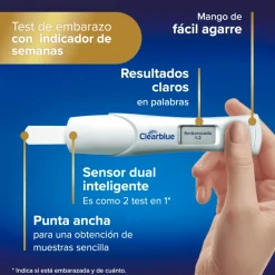 Test Embarazo Pack Digital Semanas + Analógico Detección Temprana Clearblue