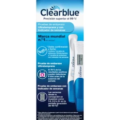 Test Embarazo Pack Digital Semanas + Analógico Detección Temprana Clearblue