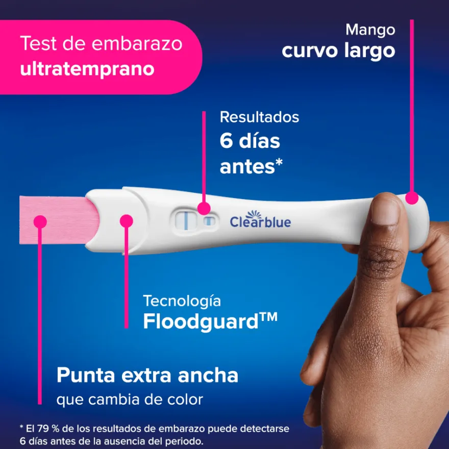 Test Embarazo Pack Digital Semanas + Analógico Detección Temprana Clearblue