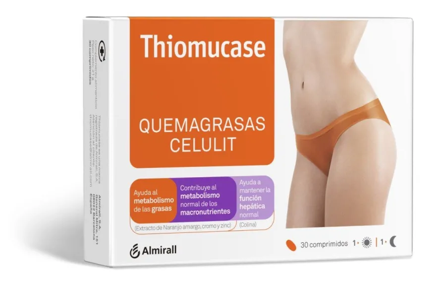 THIOMUCASE Quemagrasas Celulítico 30 comprimidos